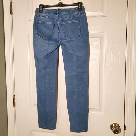Talbots Flawless Five-Pocket Straight Leg Jeans - Picture 4 of 6